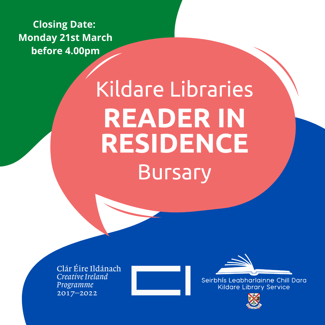 Kildare Libraries Reader in Residence Bursary