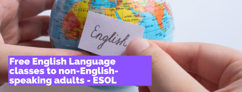 Free English Language classes toÂ non-English-speaking adults – ESOL