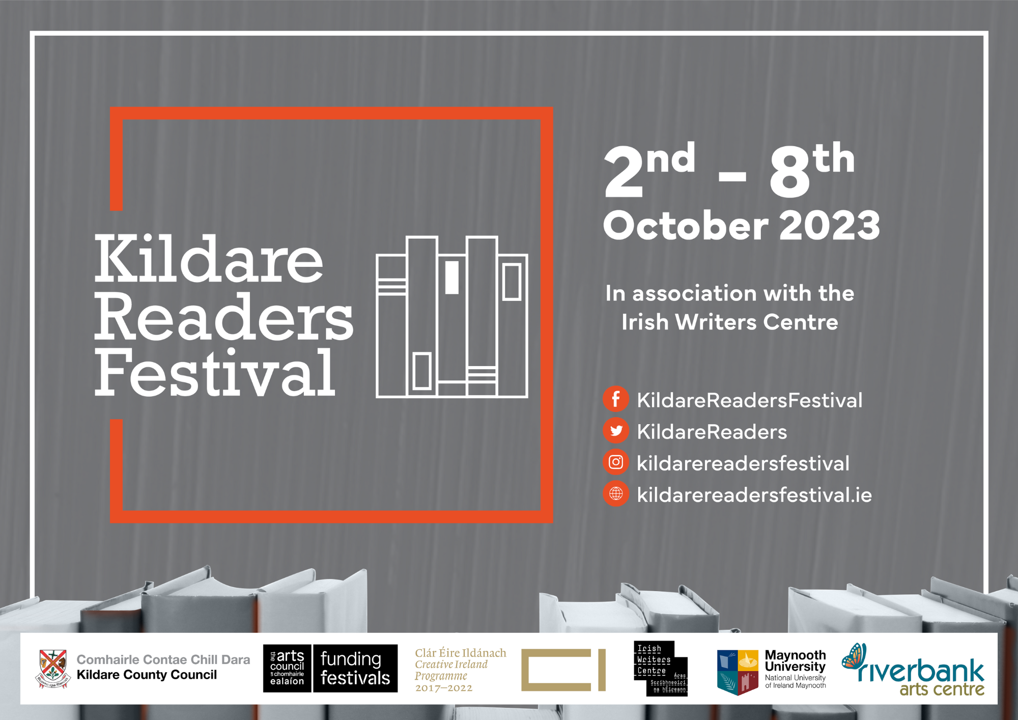 Kildare Readers Festival- Jampacked Tuesday 3rd October Across the County