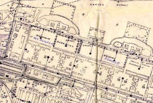 Map of Curragh Camp 1927