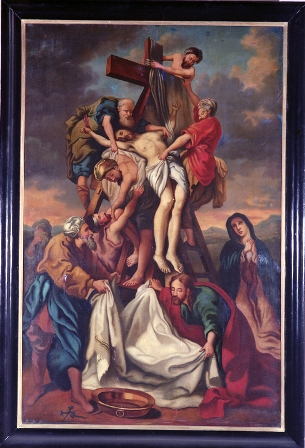 The Descent from the Cross painting