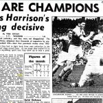 Contemporary newspaper article of Kildare's Leinster Final victory in 1956