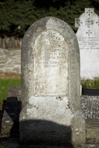 Photograph of headstone of Tom Connor