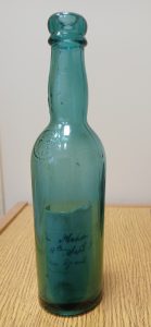 image of a glass bottle