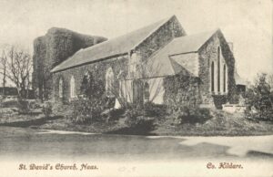 Postcard image of Saint David's Church, Naas.