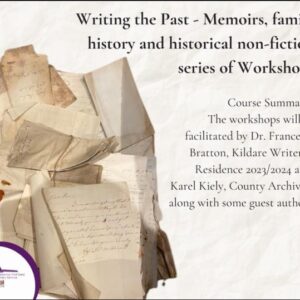 Poster for Writing the Past workshops