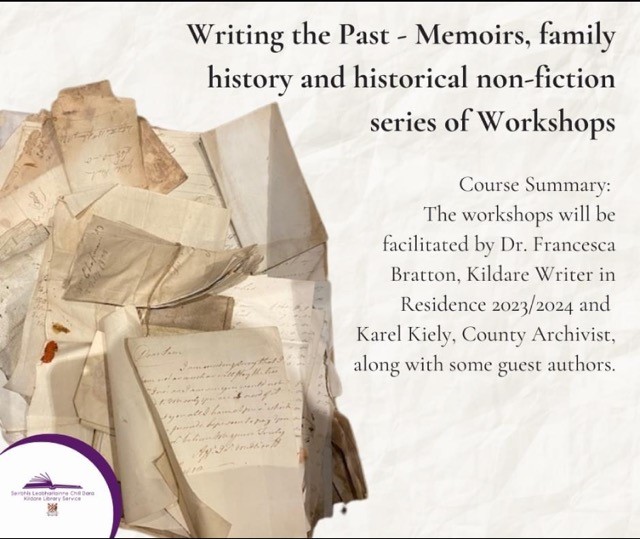 Poster for Writing the Past workshops