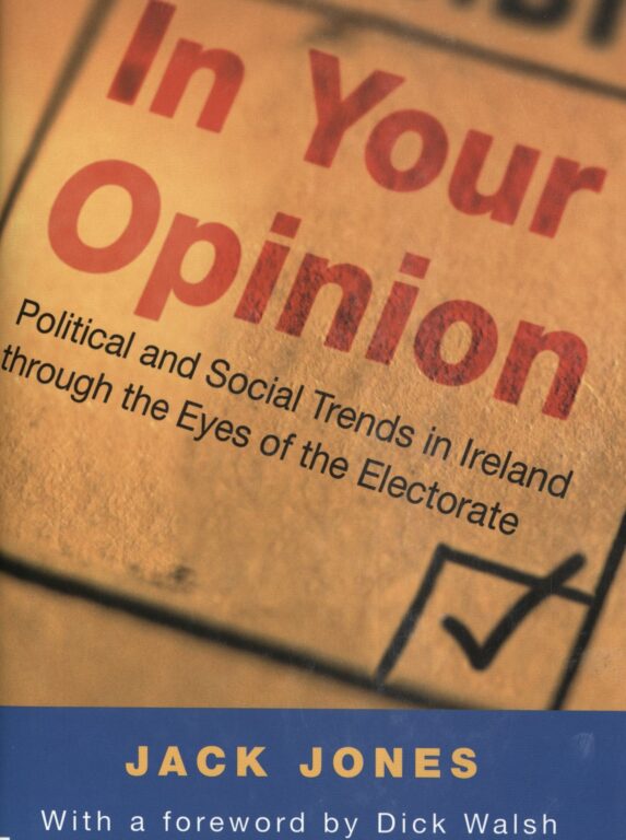 In Your Opinion by Jack Jones. Front cover.