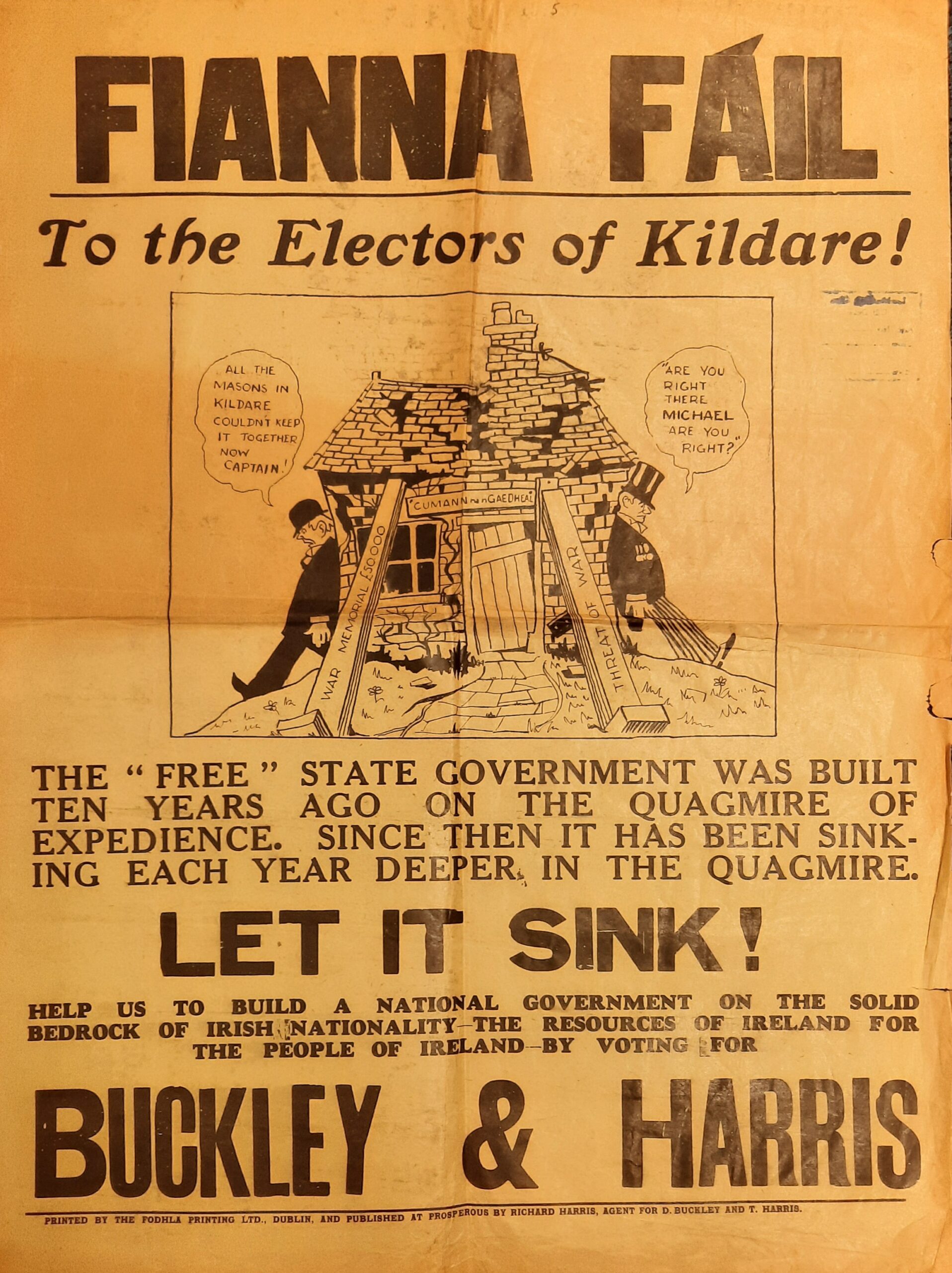 1932 Election poster