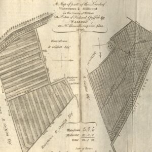 A 1799 map of lands at Waterstown and Millicent by Richard Griffith