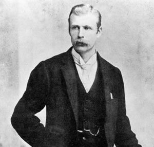 Photograph of Willoughby Hamilton, born in Monasterevin in 1864.
