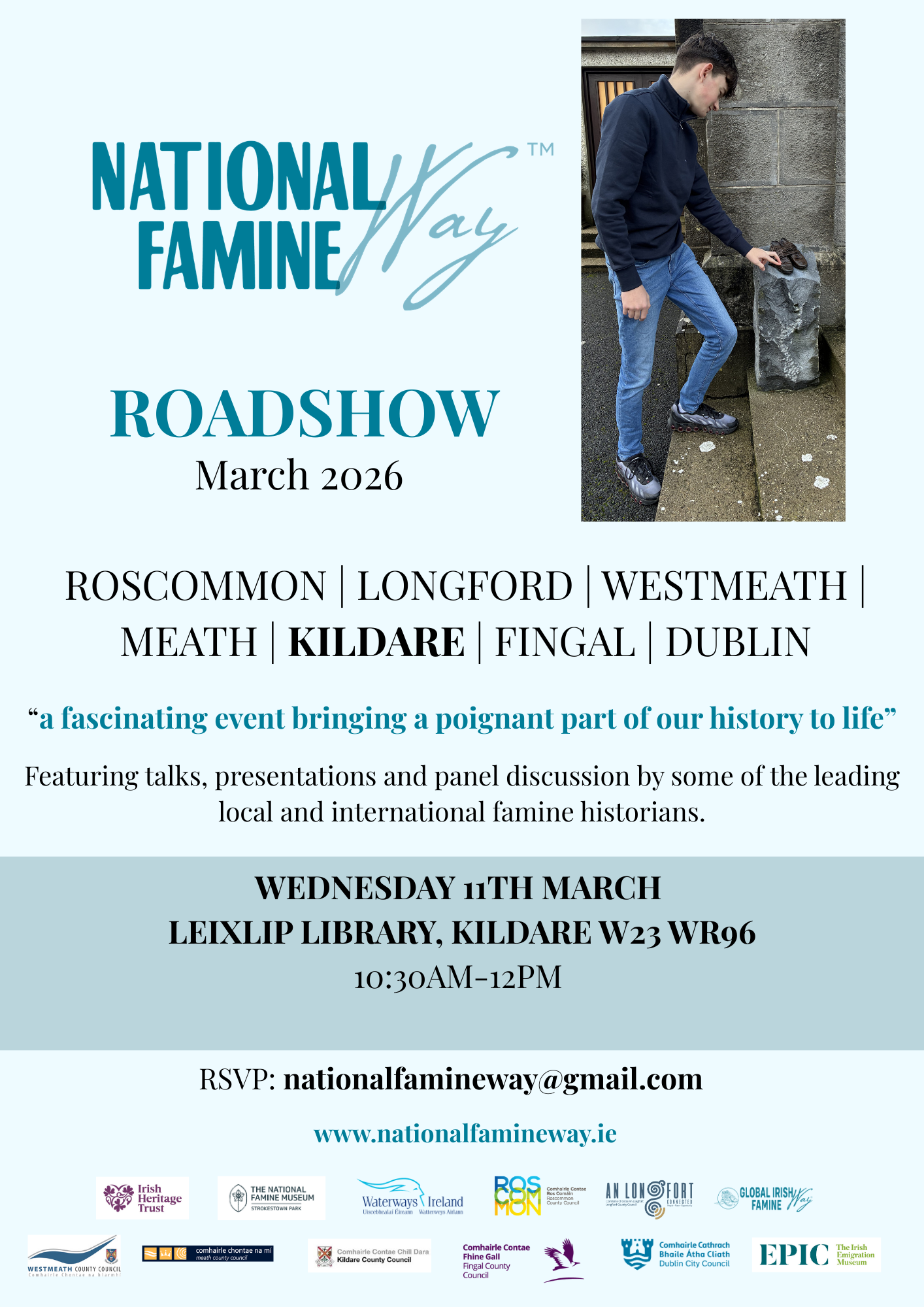 National Famine Way Roadshow 2026 at Leixlip Library