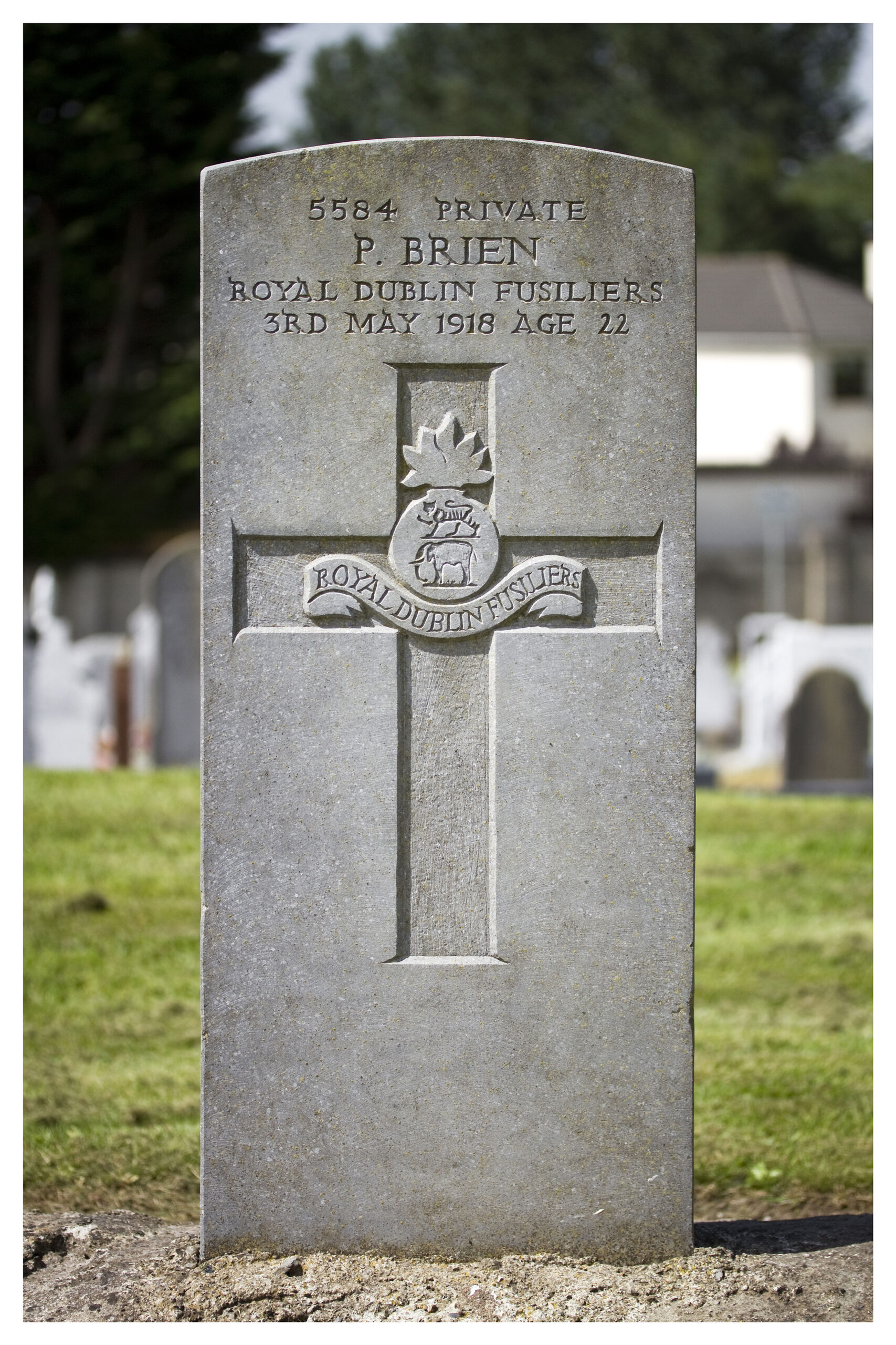 Digital collection of World War I gravestones and memorials in County Kildare now online